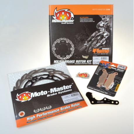 MOTO-MASTER ZESTAW HAMULCOWY DO KTM `08-'20, HUSQVARNA '14-'20, ZAWIERA :TARCZA PŁYWAJĄCA 270MM (112083), ADAPTER (211045) I KLO